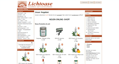 Desktop Screenshot of lichtoase.cc